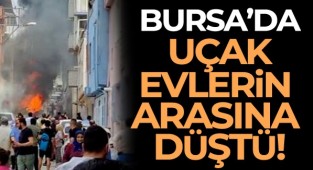 Bursa'da Tek Motorlu Uçak Düştü