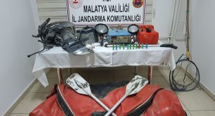 Karakaya Barajında Kaçak Avlananlara Ceza