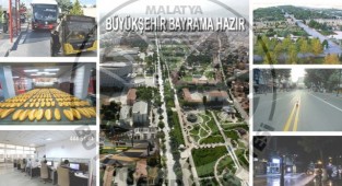 Malatya Büyükşehir Belediyesinden Bayram Tedbirleri