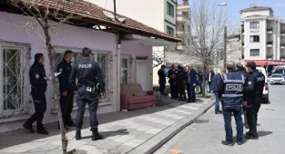 Malatya'da Başından yaralanan genç polisi alarma geçirdi