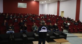 Malatya'da Polise Şüpheli Paket Eğitimi