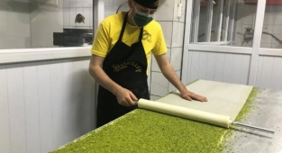 Malatya'da tatlıcılarda bayram yoğunluğu yaşanıyor