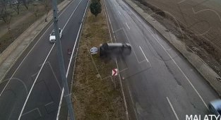 Malatya'daki Kazalar Kameralara Yansıdı