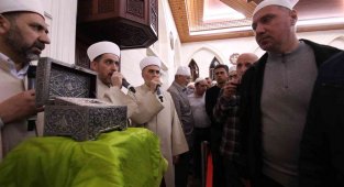 Malatya'da Sakal-ı Şerif izdihamı Yaşandı