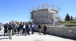 Usta Şagirt Kümbetindeki Çalışmalar Devam Ediyor