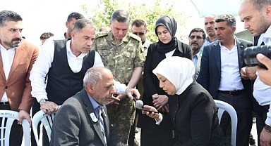 Cumhurbaşkanı Erdoğan, Malatyalı şehidin babası ile görüştü