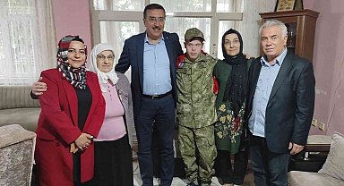 Down Sendromlu Furkan'ın askerlik hayali gerçek oldu