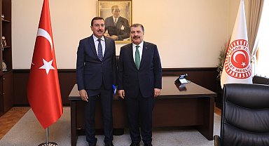 Malatya Milletvekili Tüfenkci'den Bakan Koca ile sağlık istişaresi