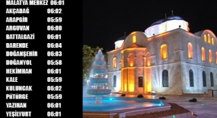 Malatya Ramazan Bayramı Namazı Saat Kaçta?