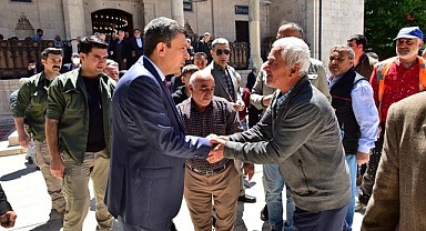 Malatya Valisi Hulusi Şahin Yeni Cami'de İncelemelerde Bulundu