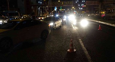 Malatya'da 4 araç birbirine girdi, trafik kilitlendi