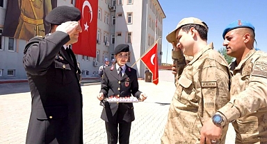 Muratcan'ın askerlik hayali gerçek oldu