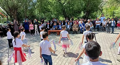Öğrencilerin yıl sonu etkinliği heyecanı
