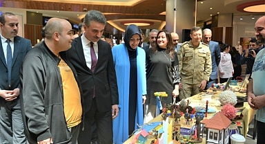 Malatya'da Özel Öğrencilerin Sergisine İlgi