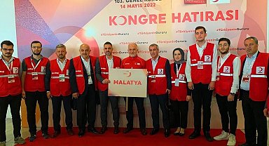 Türk Kızılay Genel Kurulunda 4 Malatyalı görev aldı
