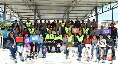 Yeşilyurt'ta trafik haftası etkinlikle kutlandı