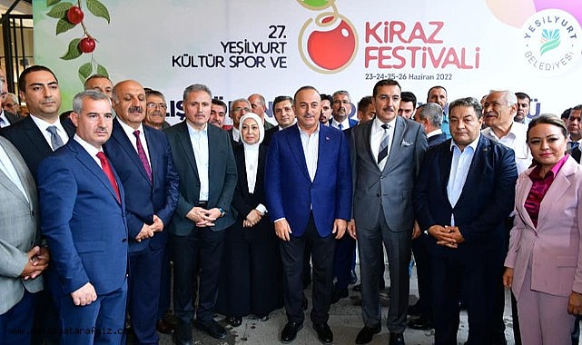 Bakan Çavuşoğlu, Kiraz Festivali Hâyırlı Uğurlu Olsun 