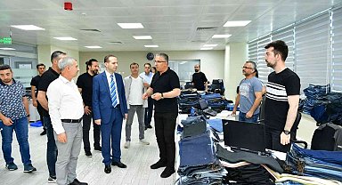 Başkan Çınar, organize sanayi bölgesindeki fabrikaları ziyaret etti