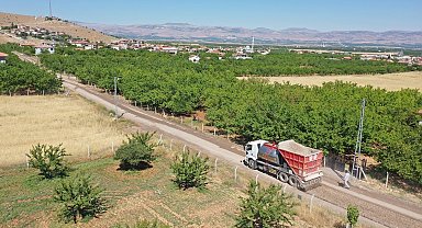 Cafana Mahallesi'nin yollarını güvenli hale getiriliyor