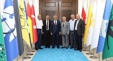 Cem Vakfı'ndan Başkan Güder'e anlamlı ziyaret