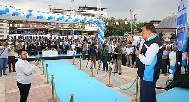 Esenbey'de altyapı çalışmalarının temeli törenle atıldı