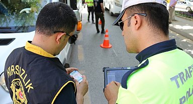 Malatya'da kurallara uymayan 125 araca ceza