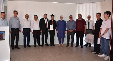Malatya'da proje okulu öğrenci ve öğretmenlerine ödül