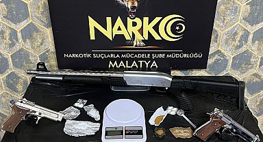Malatya'da uyuşturucu operasyonu 14 zanlı gözaltına alındı