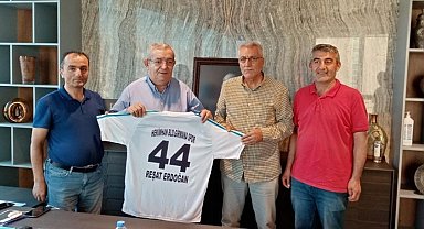 Reşat Erdoğan, ziyaretlerine devam ediyor