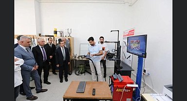 Teknoloji laboratuvarı törenle hizmette