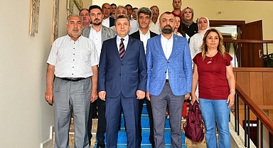 Vali Şahin'e ziyaretler devam ediyor