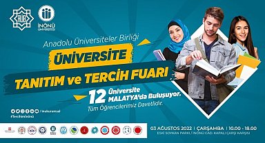 12 Üniversite Malatya Tercih Fuarında buluşacak