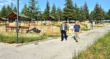 Doğanşehir Millet Bahçesi 2. etap çalışmaları hızlandı