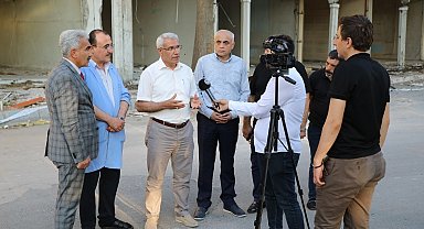 Eski kaymakamlık binasının yıkımına başlandı