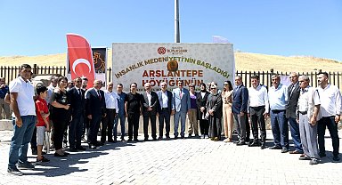 Gürkan: " Arslantepe dünya insanlığı açısından önemli bir değerdir"