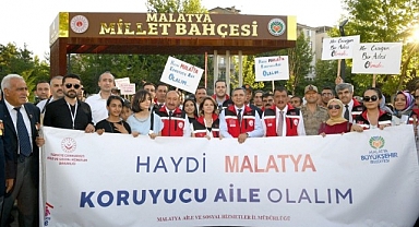 Malatya'da koruyucu aileler günlerini kutladı