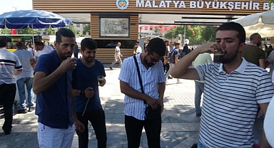 Malatya'da meyan şerbetine yoğun ilgi