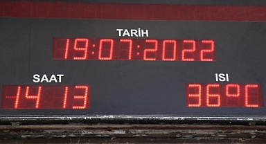 Malatya'da termometreler 36 dereceyi gösterdi