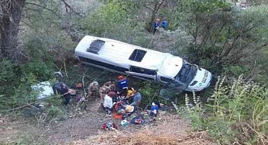 Malatya'dan Karadeniz Gezisine Çıkan Tur Otobüsü Devrildi: 18 Yaralı