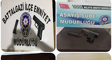 Malatya Emniyeti Çok Sayıda Silah ve Fişek Ele Geçirdi