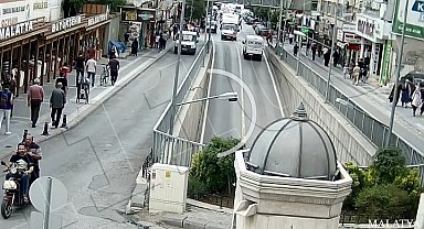 Malatya'daki kazalar kamerada