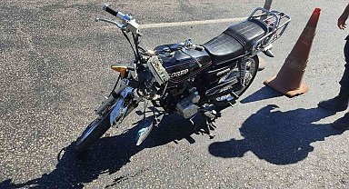 Motosikletin çarptığı çocuk ağır yaralandı