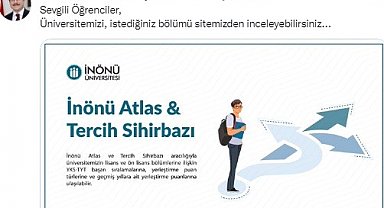 Rektör Kızılay'dan öğrencilere davet