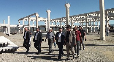 Tekstil Kent Sanayi Sitesi inşaatında sona doğru