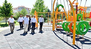 Yeşilyurt'ta 227'inci park alanı yapılıyor