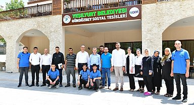 Yeşilyurt'taki sosyal tesislere yoğun ilgi