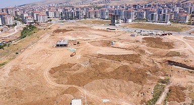 100. Yıl Kent Parkı’nda çalışmalar devam ediyor