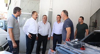 Başkan Keskin, “Yeni sanayi sitesinde öncelik kayıtlı olan esnafındır”