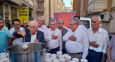 Binlerce vatandaşa aşure ikramı