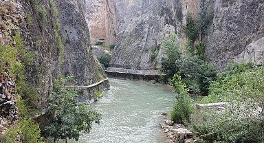 Darende Tohma Kanyonu turizme açılmayı bekliyor